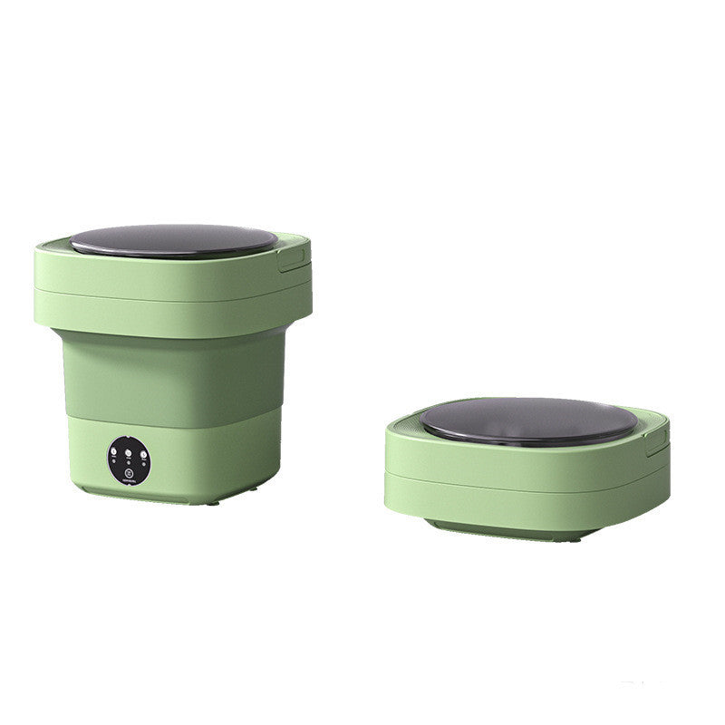 Mini foldable and portable washing machine