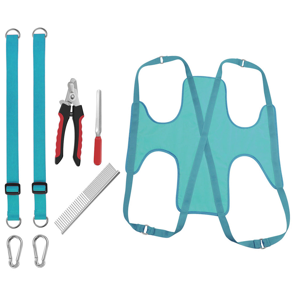 Arnés de hamaca para mascotas + kit de cortauñas