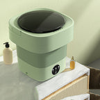 Mini foldable and portable washing machine