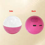 Reproductor de video en esfera de cristal