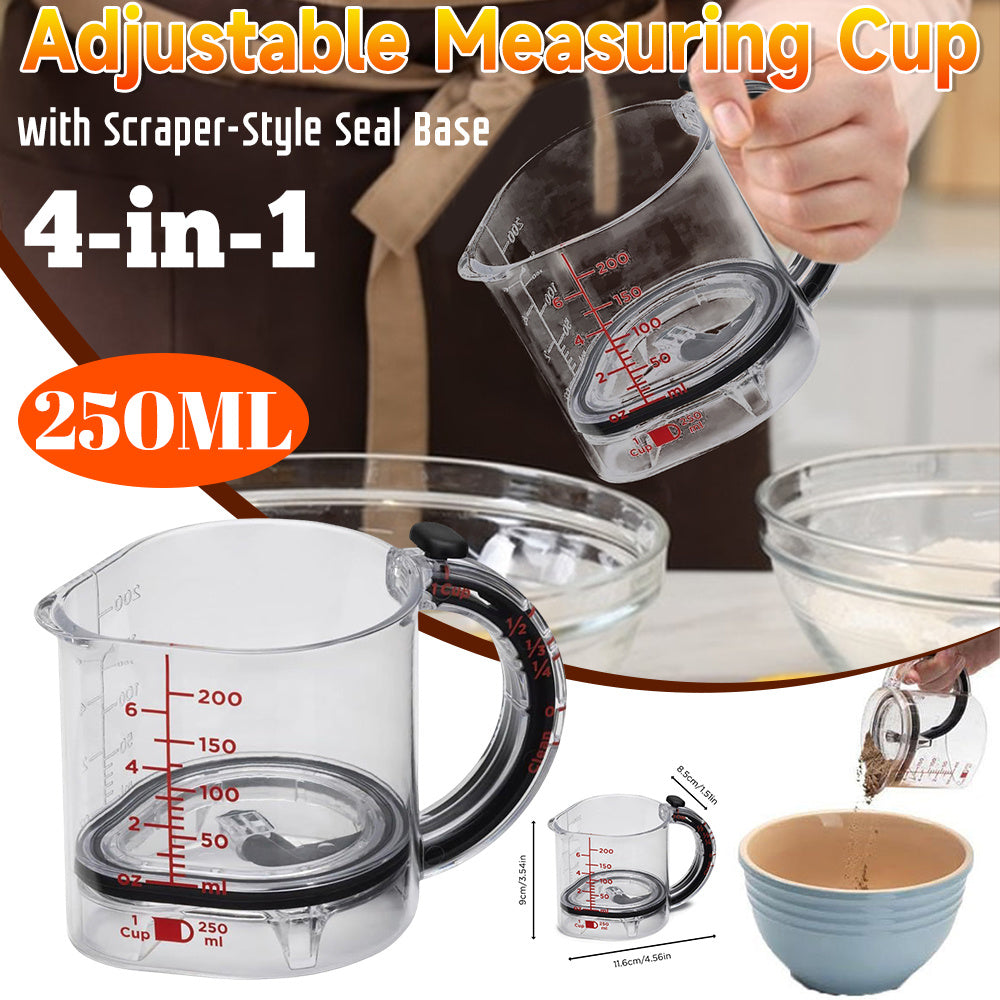4-in-1 Adjustable Measuring Cup