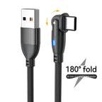 Cable de datos flexible de 180 grados con carga rápida